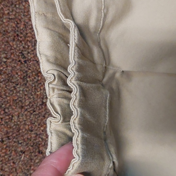 Alice + Olivia Pleated Chino Toggle Jogger Pants Sz 8 - Picture 7 of 10